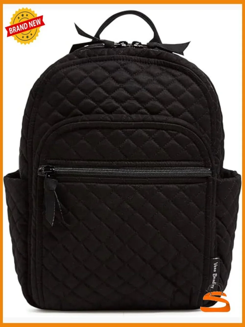 Women's Cotton Small Backpack - Lightweight Adjustable Straps